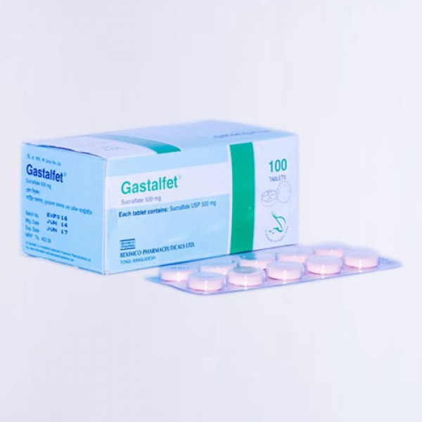 GASTALFET 500mg Tab.